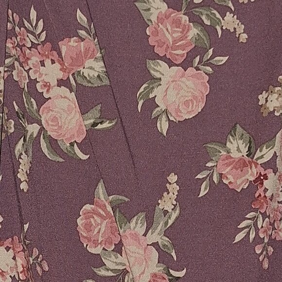 Torrid Mauve Floral Cami Torrid Size 10 Tank Top Flowy Boho Babydoll top, New - Picture 6 of 6